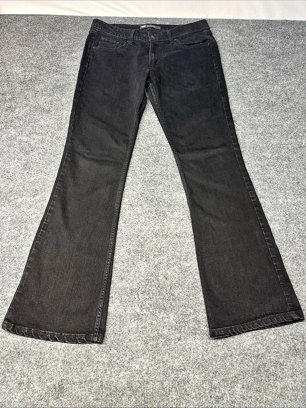 Levi's 518 Superlow Flare Jeans in Black Waist 11